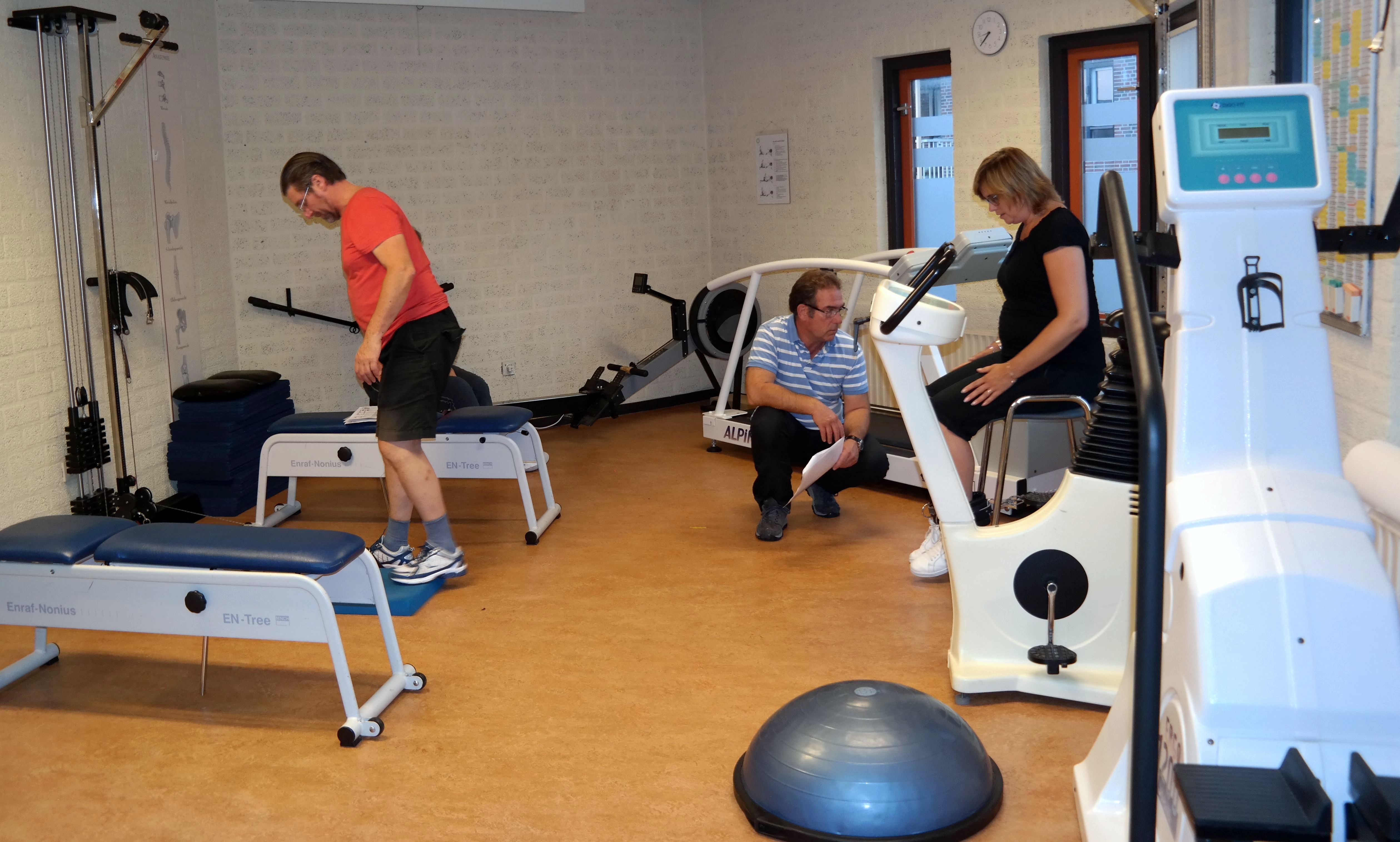 Impasse Evaluatie Grafiek Medische Fitness - Fysiotherapie de Mare